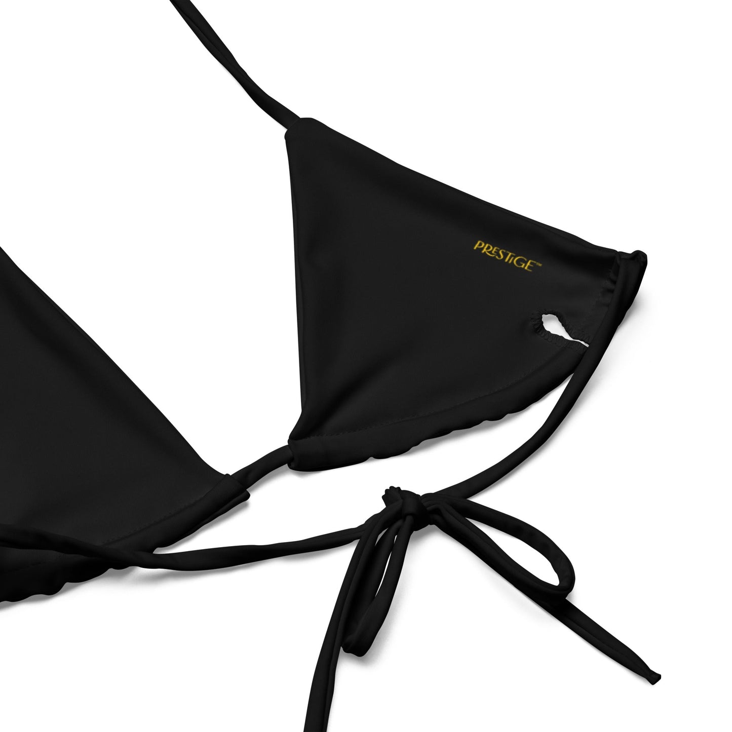 Bikini à string Prestige™ Floraison Noir et Or - Prestige SXM