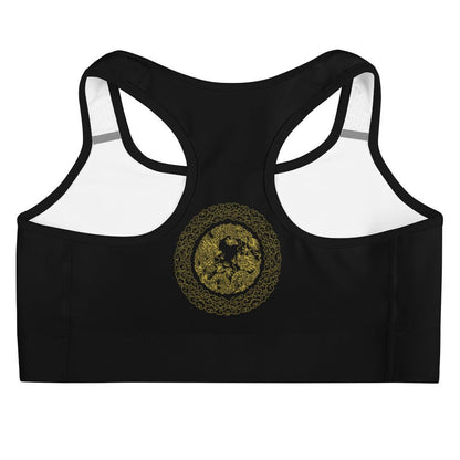Brassière de Sport Prestige™ Noir et Or DRAGON - Prestige SXM