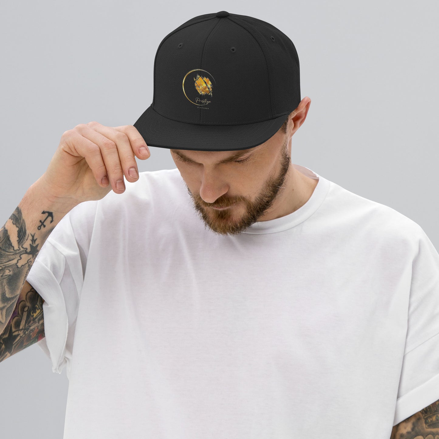 Casquette Snapback Prestige™ Noir
