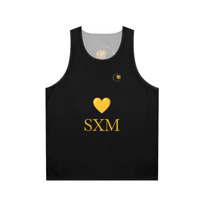 Débardeur unisexe Prestige™ LOVE SXM Noir et Or - Prestige SXM