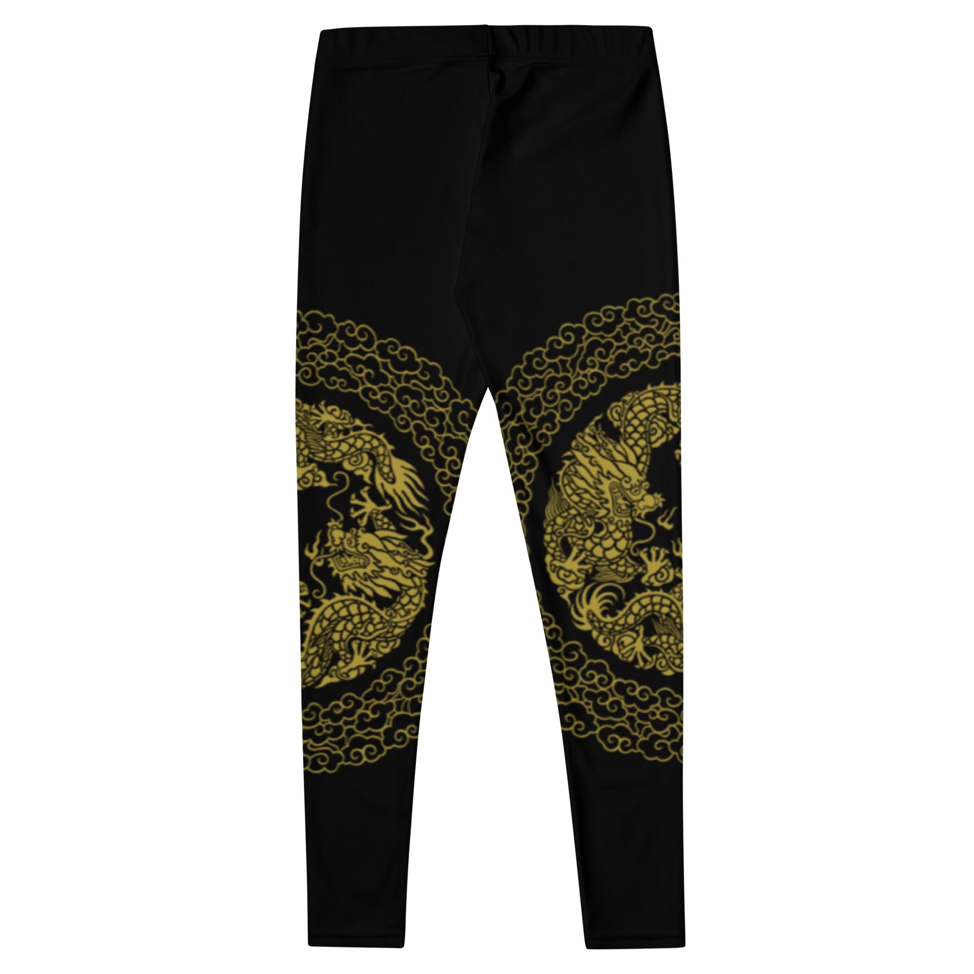 Leggings de Sport Prestige™ Dragon Noir & Or - Prestige SXM