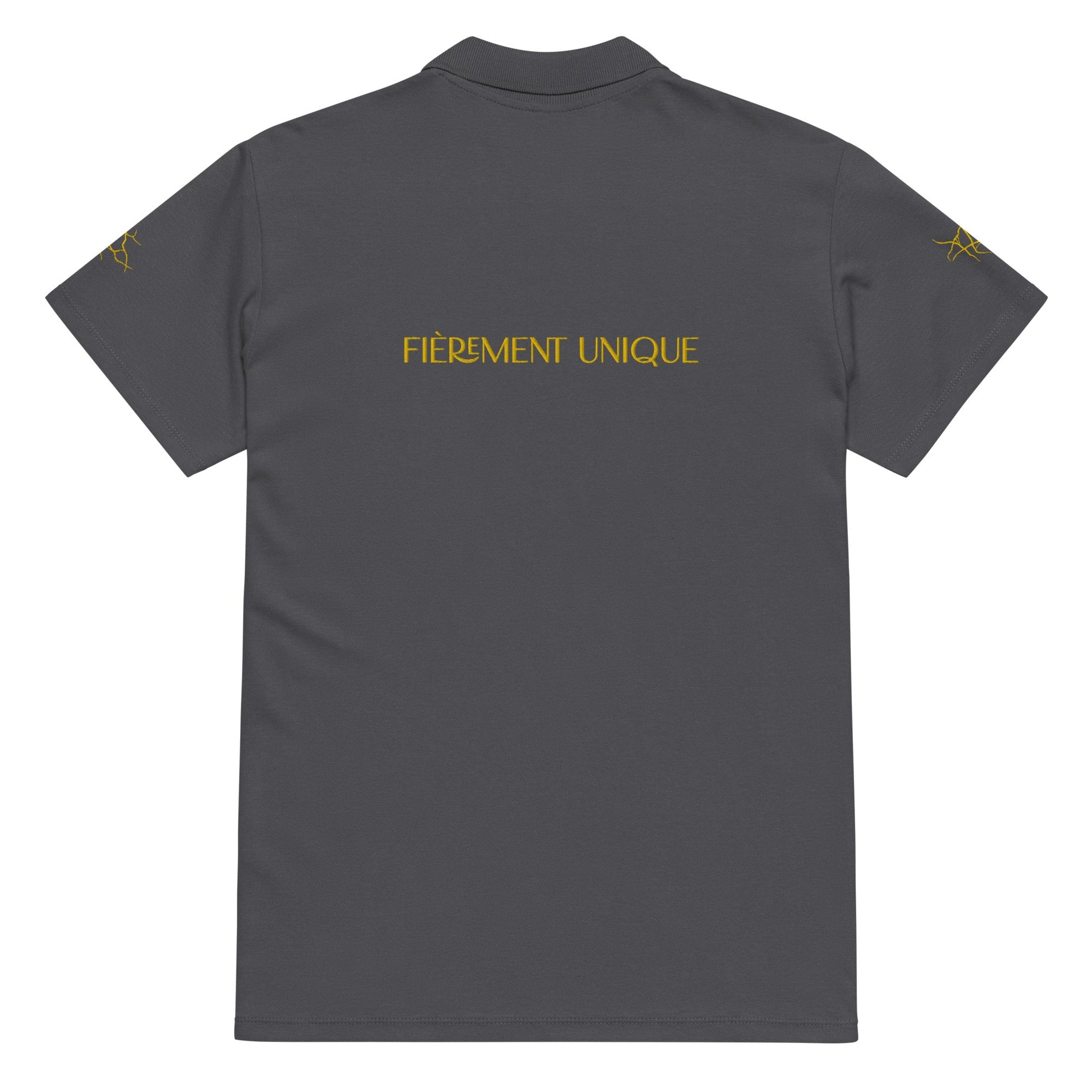 Polo piqué Prestige™ Premium unisexe "FIEREMENT UNIQUE" - Prestige SXM