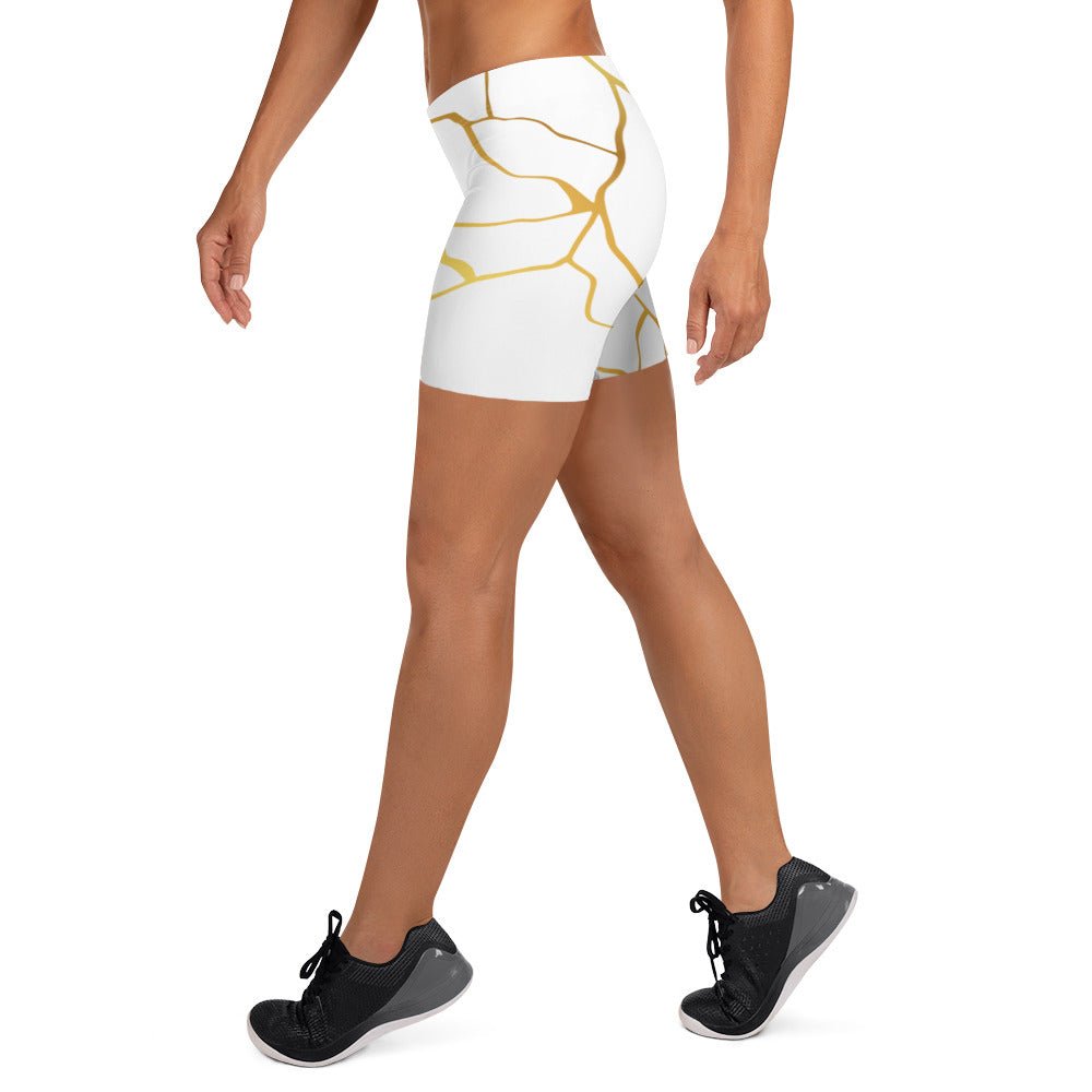 Short Prestige™ Blanc & Or Filament Femme - Prestige SXM