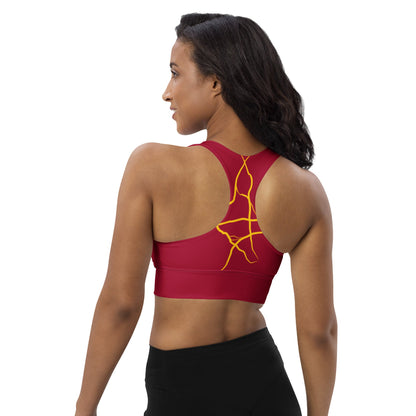 Soutien - gorge de sport longiligne Prestige™ "NEXT GEN" Vin et Or - Prestige SXM
