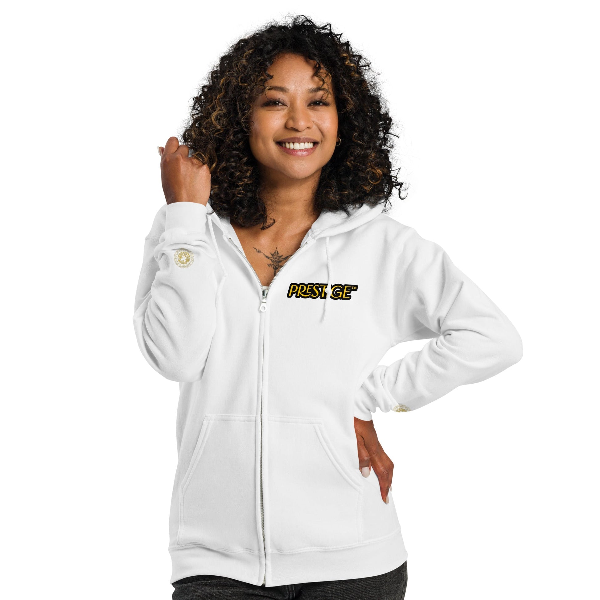 Sweat à capuche épais unisexe à fermeture éclair Prestige™ LUXURY DRAGON - Prestige SXM