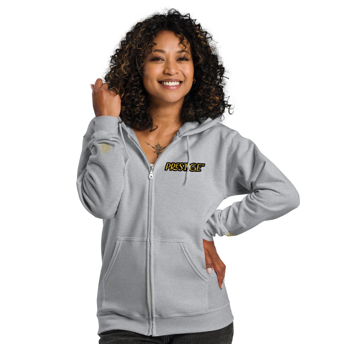 Sweat à capuche épais unisexe à fermeture éclair Prestige™ LUXURY DRAGON - Prestige SXM