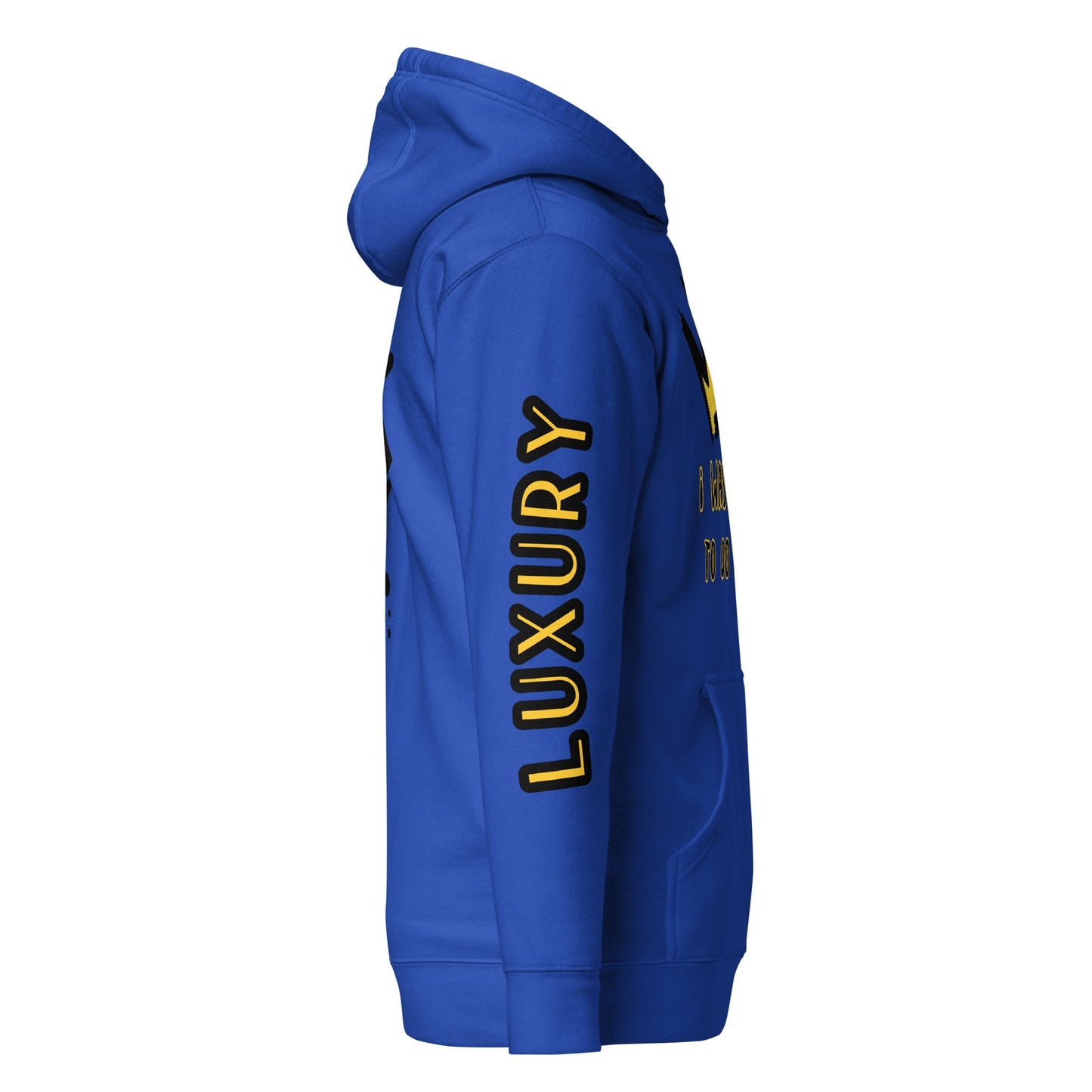 Sweat à Capuche Unisexe Prestige™ Bleu Royal "I WAS BORN TO DO THIS" - Prestige SXM