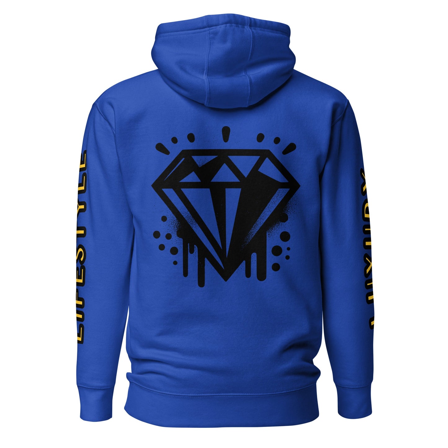 Sweat à Capuche Unisexe Prestige™ Bleu Royal "I WAS BORN TO DO THIS" - Prestige SXM