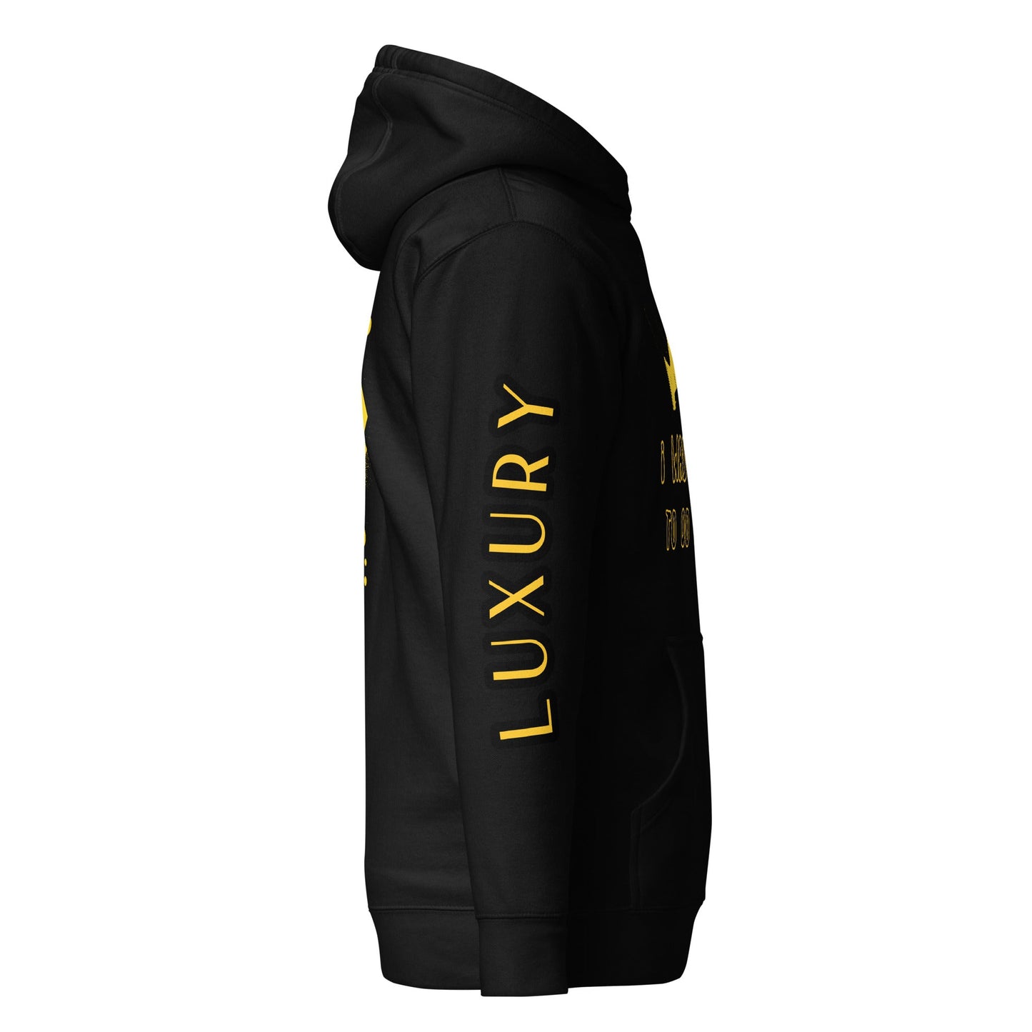 Sweat à Capuche Unisexe Prestige™ Noir "I WAS BORN TO DO THIS" - Prestige SXM