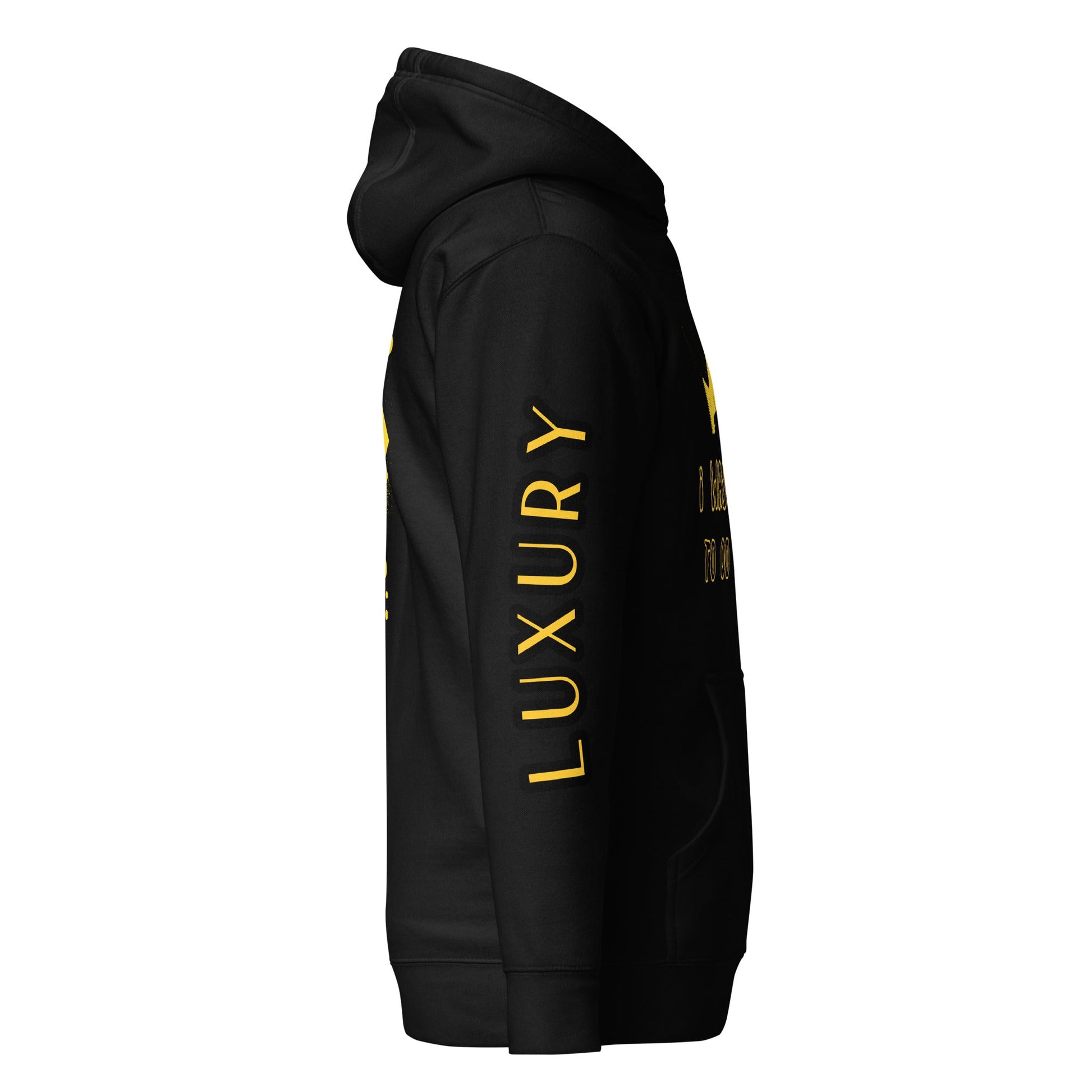 Sweat à Capuche Unisexe Prestige™ Noir "I WAS BORN TO DO THIS" - Prestige SXM