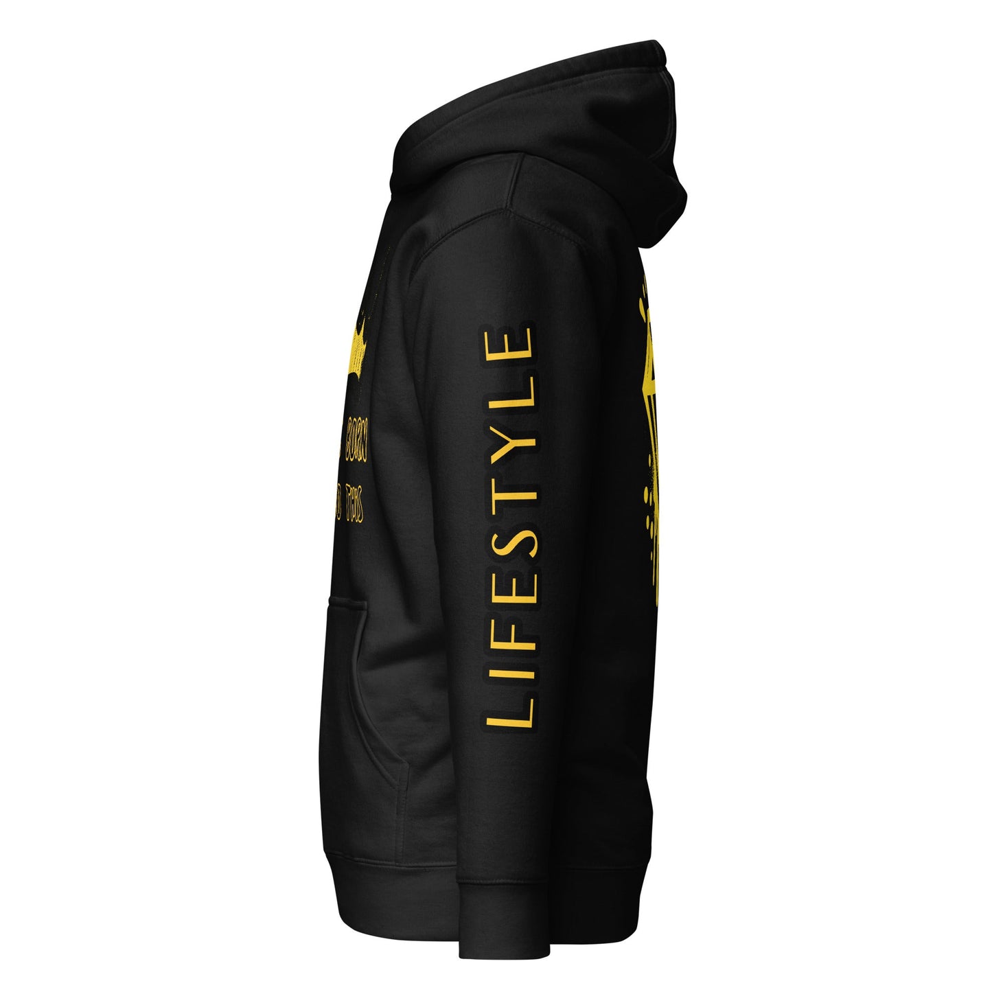 Sweat à Capuche Unisexe Prestige™ Noir "I WAS BORN TO DO THIS" - Prestige SXM