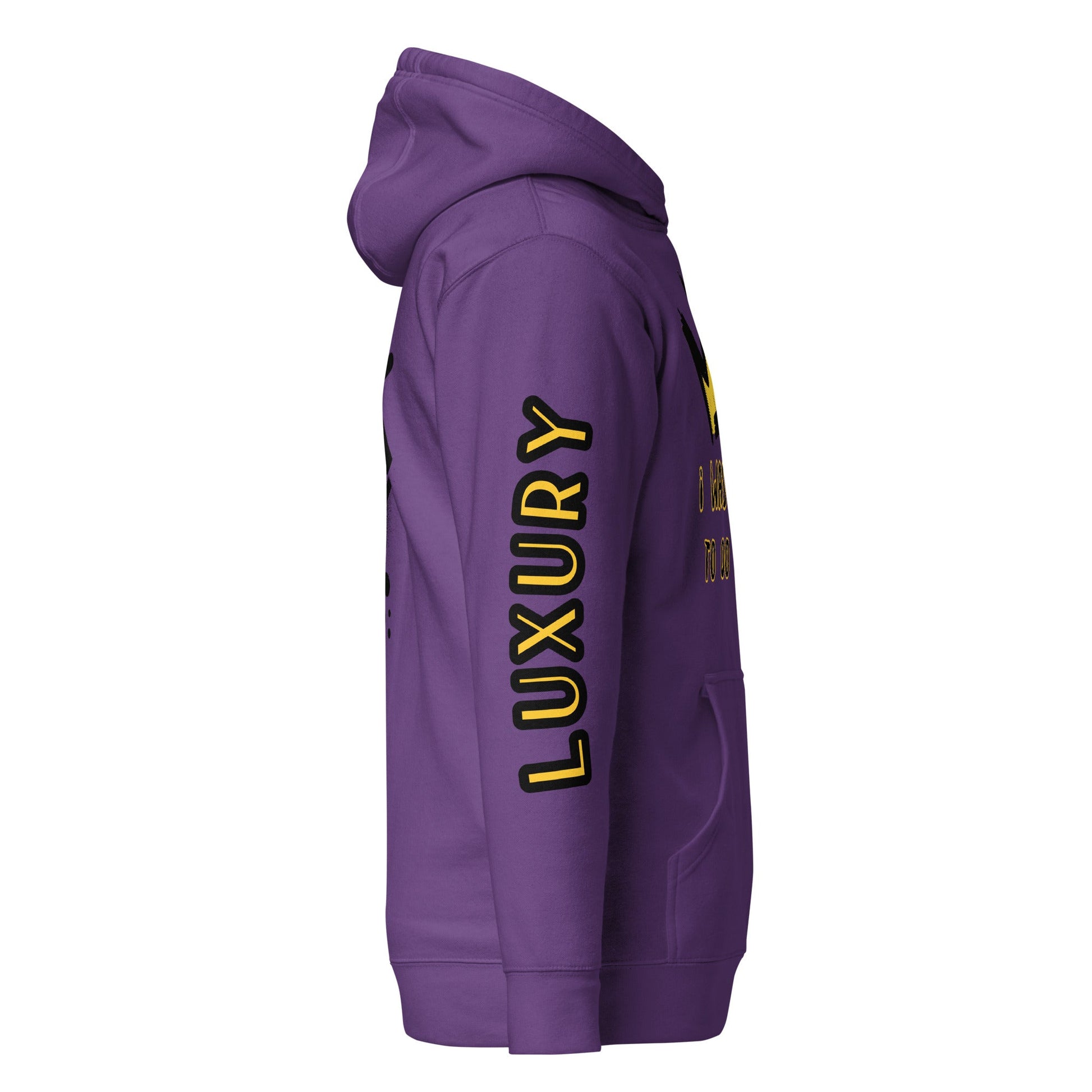 Sweat à Capuche Unisexe Prestige™ Violet "I WAS BORN TO DO THIS" - Prestige SXM
