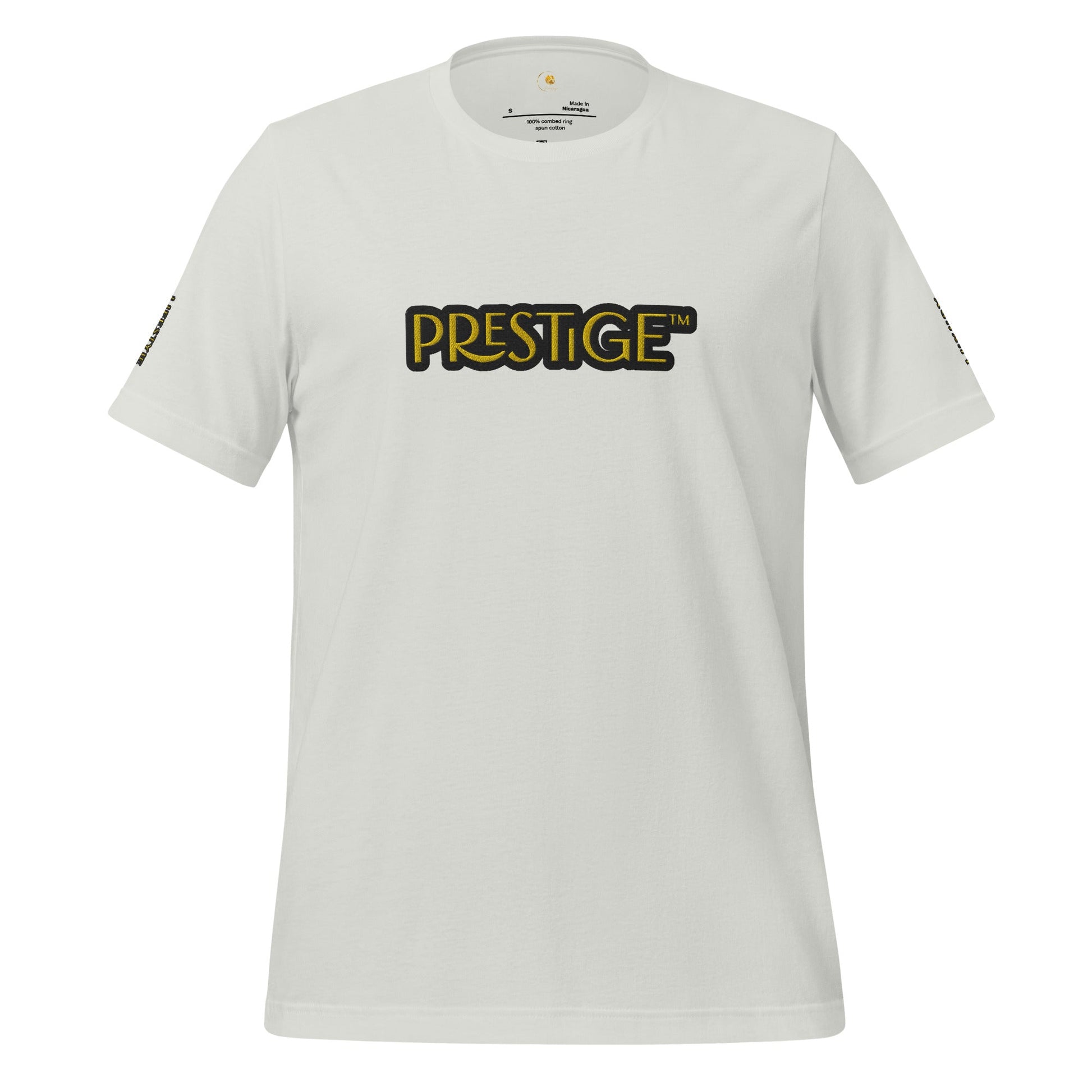 T-shirt Logo Texte Brodé Prestige™ Unisexe - Prestige SXM