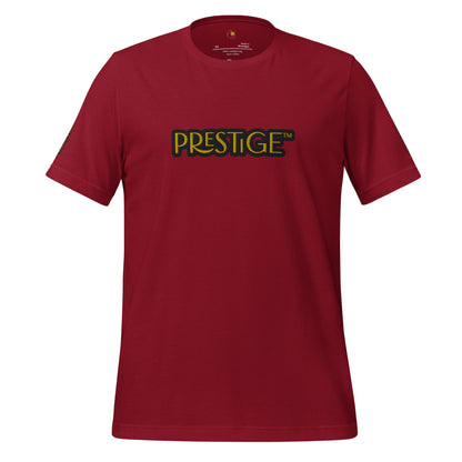 T-shirt Logo Texte Brodé Prestige™ Unisexe - Prestige SXM