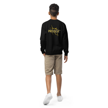 Sweat classique enfant Unisexe en Gildan 18000B Prestige™ Noir et Or NEW STYLE - Prestige SXM