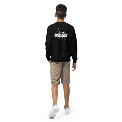 Sweat classique enfant Unisexe en Gildan 18000B Prestige™ Noir et Blanc NEW STYLE - Prestige SXM