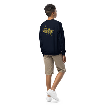 Sweat classique enfant Unisexe en Gildan 18000B Prestige™ Noir et Or NEW STYLE - Prestige SXM