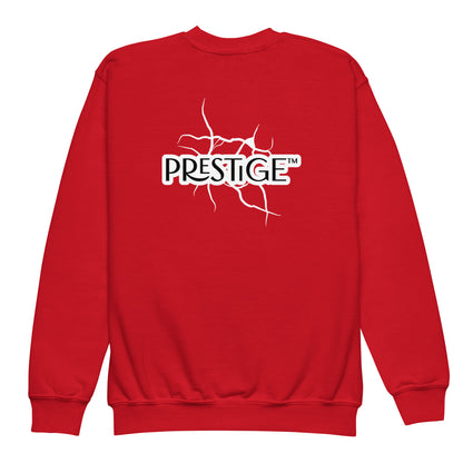 Sweat classique enfant Unisexe en Gildan 18000B Prestige™ Noir et Blanc NEW STYLE - Prestige SXM